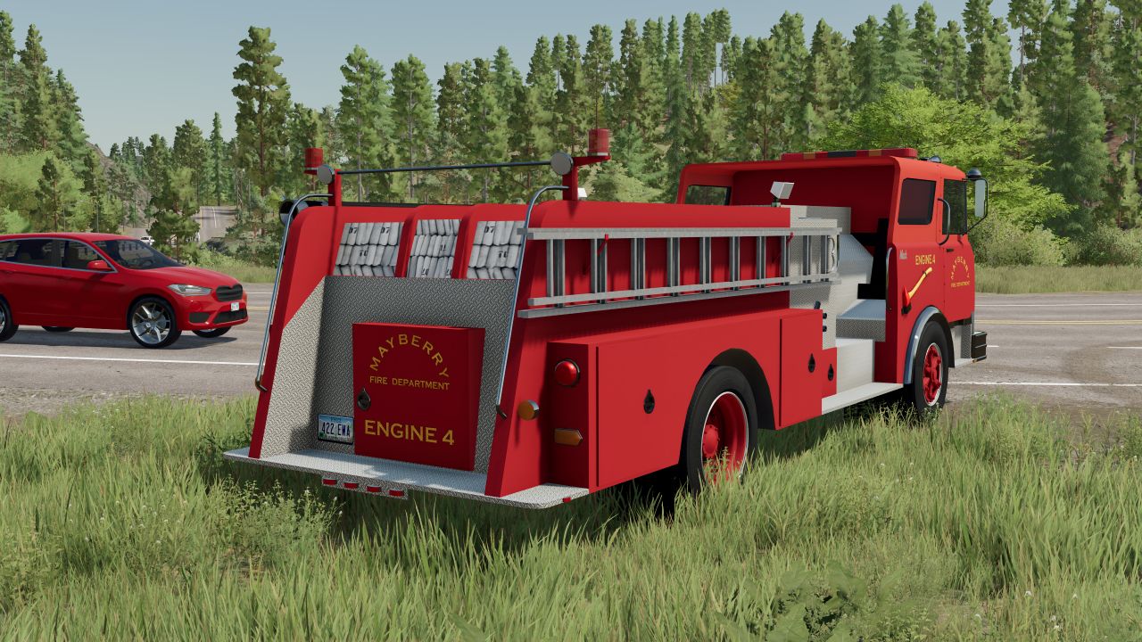 Пожарная машина Мак CF