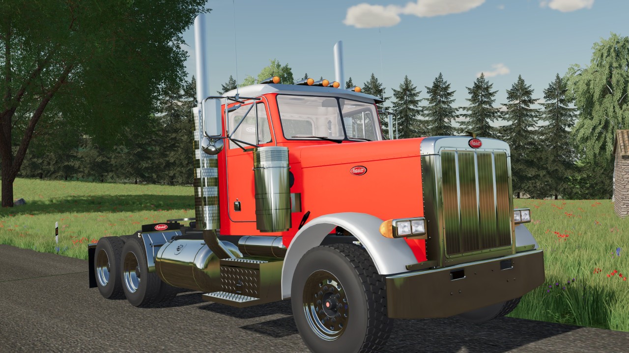 Mack Superliner avec plateau court