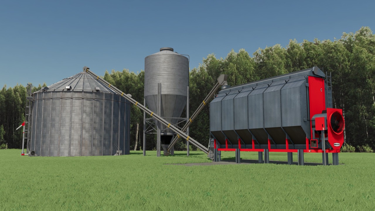 Maize dryer system