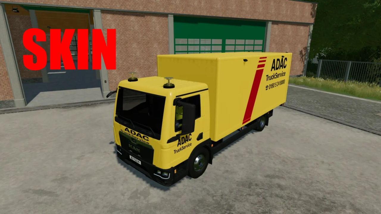 Service de camion MAN ADAC
