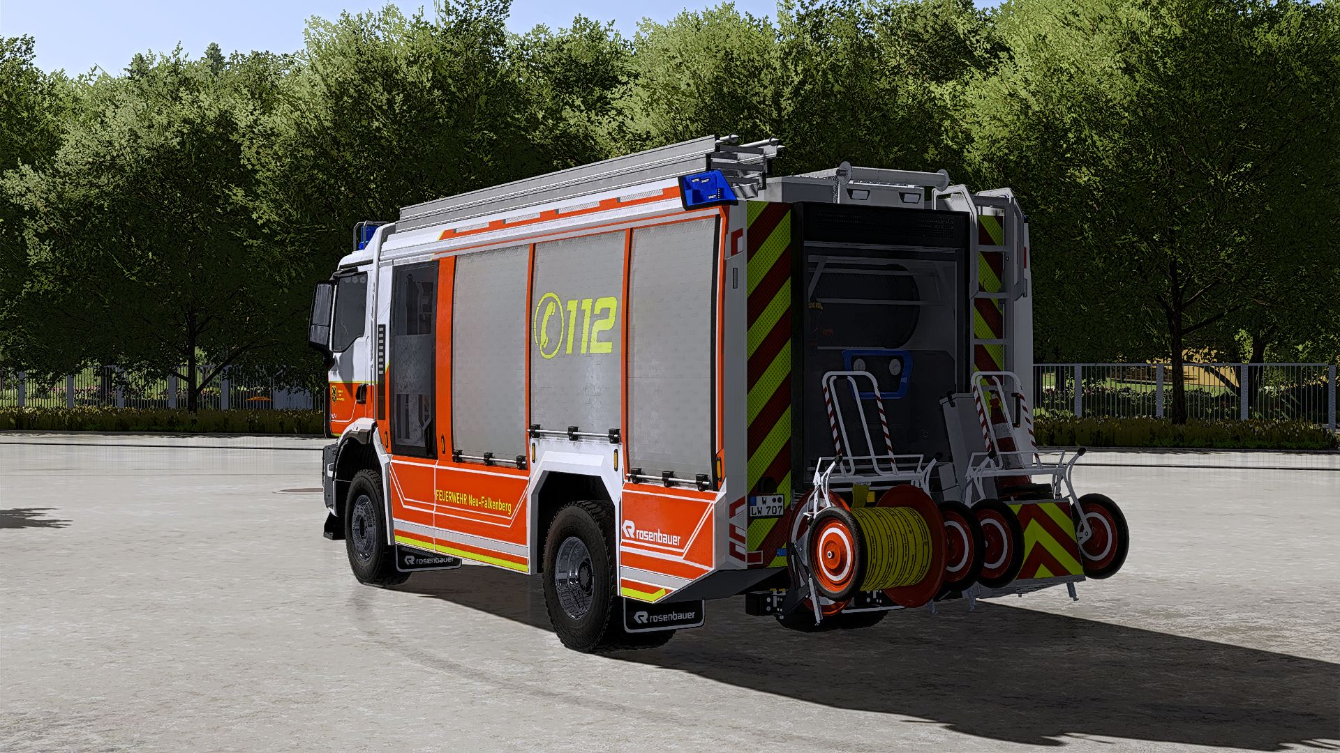 MAN HLF 20 der Feuerwehr Neu-Falkenberg