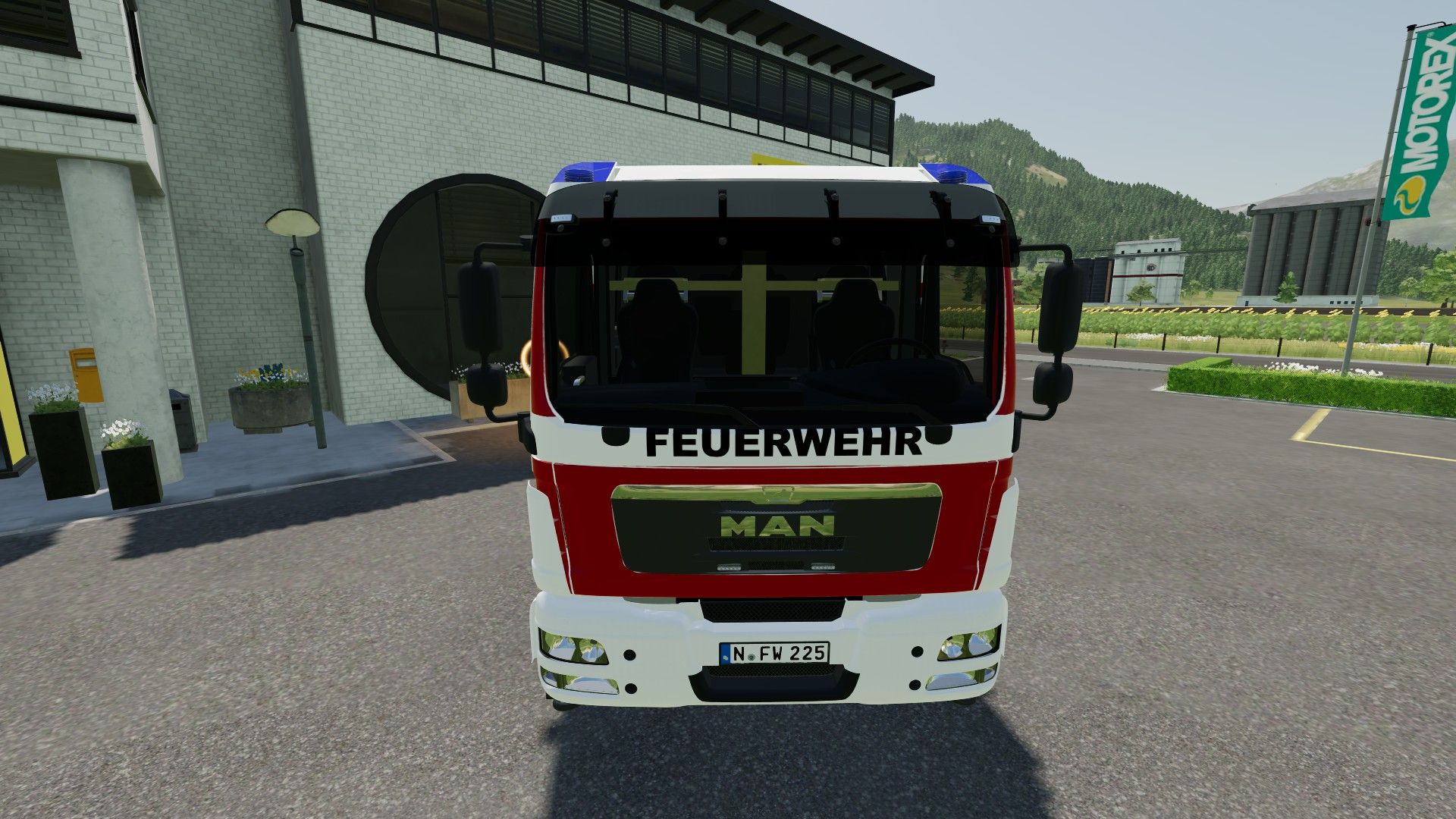 MAN HLF 20 (corpo de bombeiros profissional de Nuremberg)
