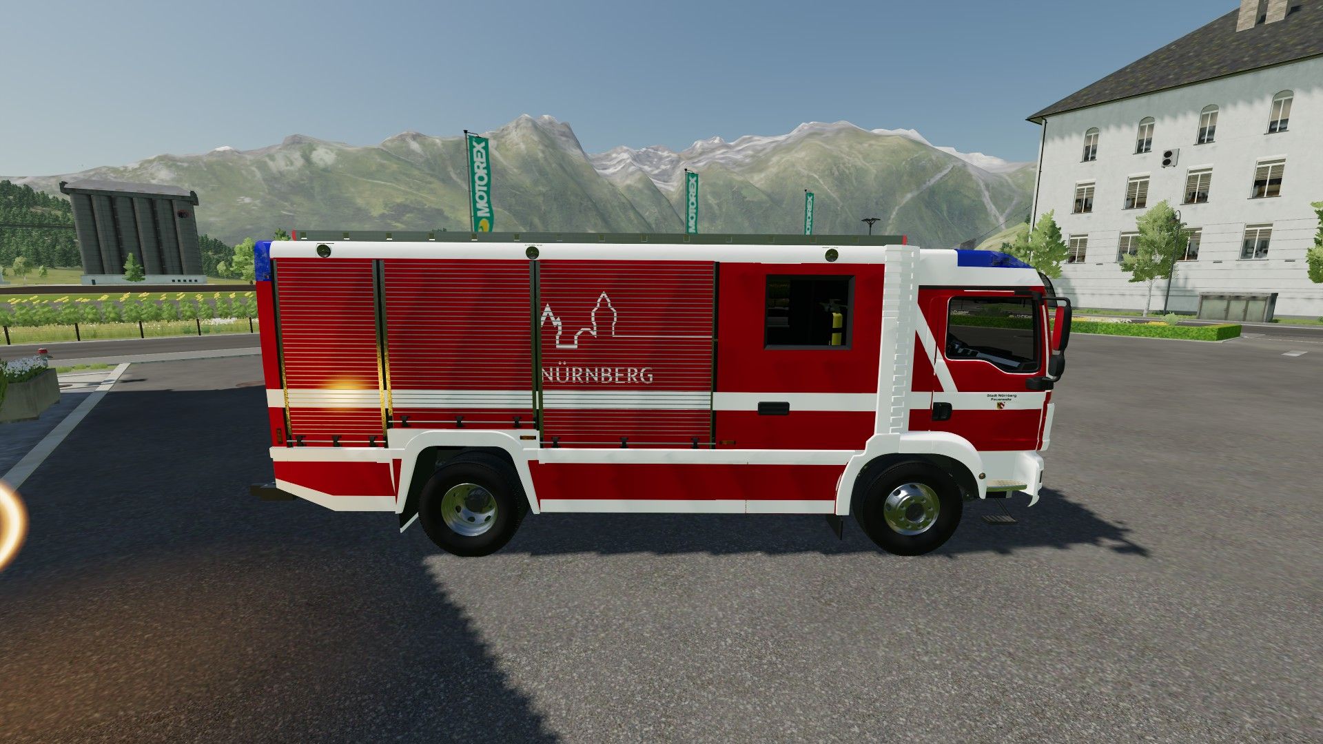 MAN HLF 20 (corpo de bombeiros profissional de Nuremberg)