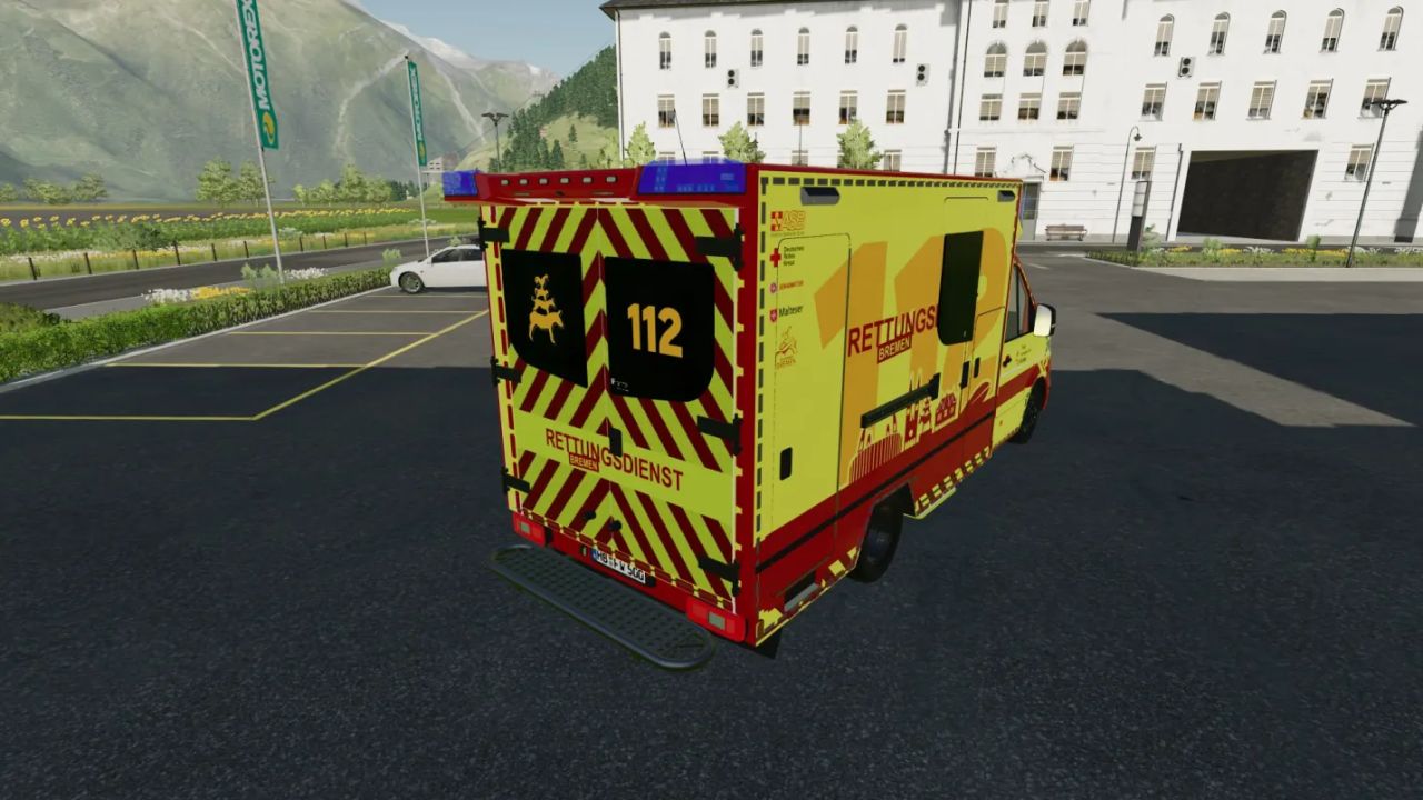 MAN TGE y Volkswagen Fahrtec RTW del departamento de bomberos de Bremen