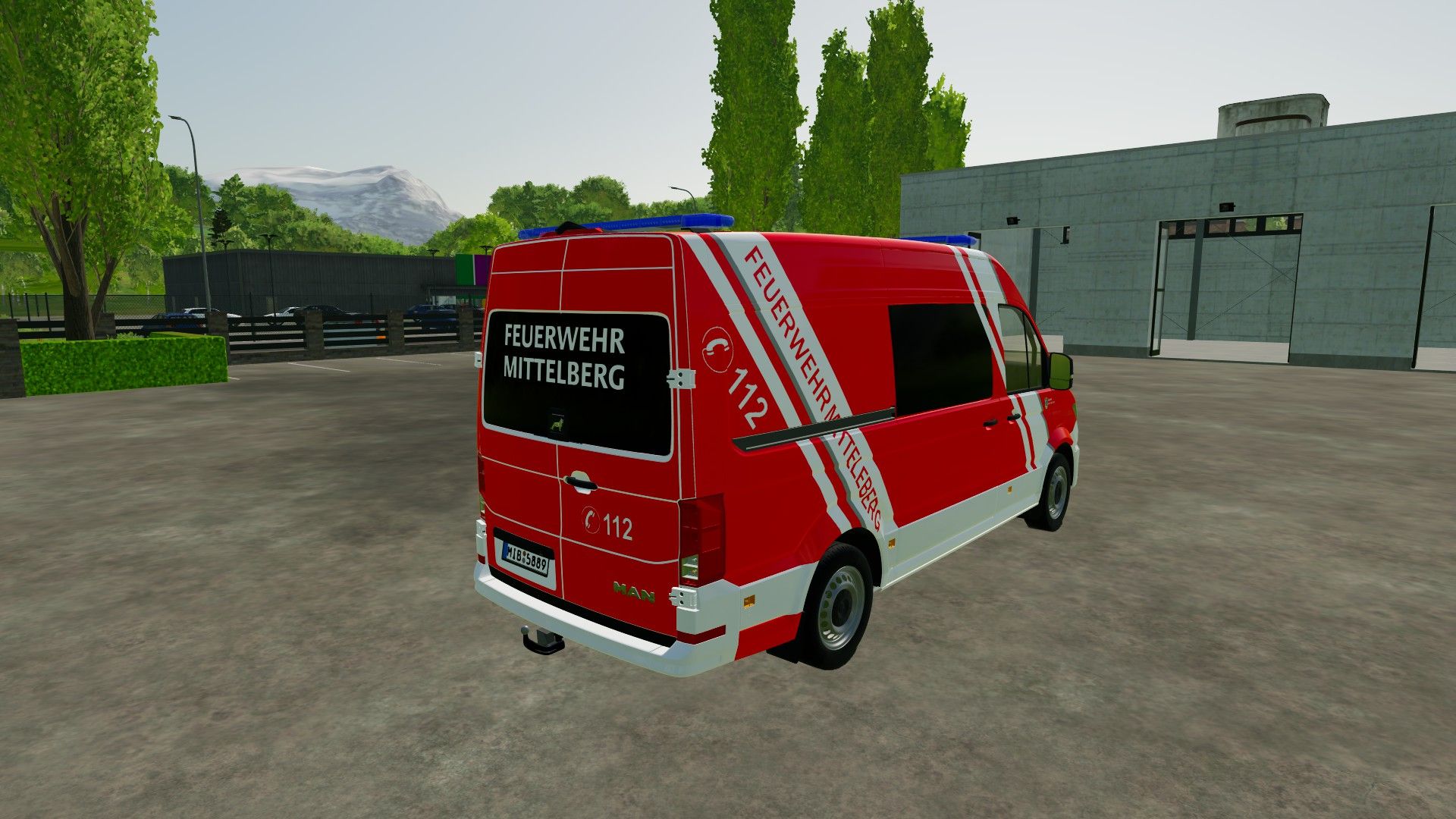 MAN TGE II L2H2 brandweer Mittelberg