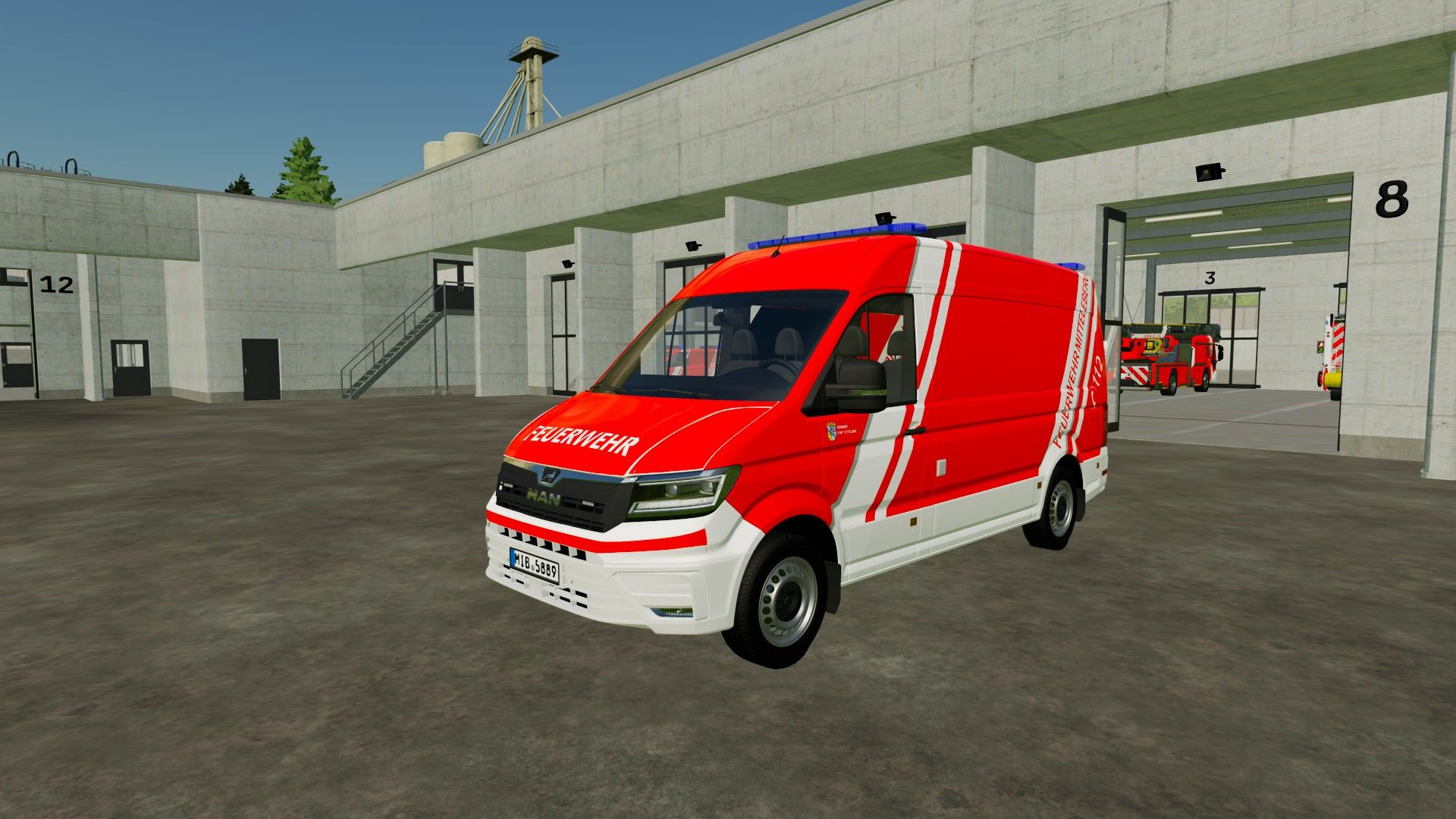 MAN TGE II L2H2 brandweer Mittelberg