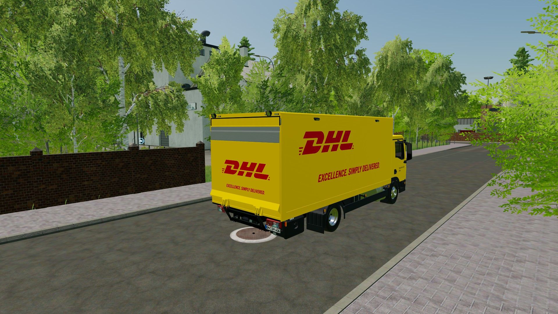 MAN TGL DHL LKW
