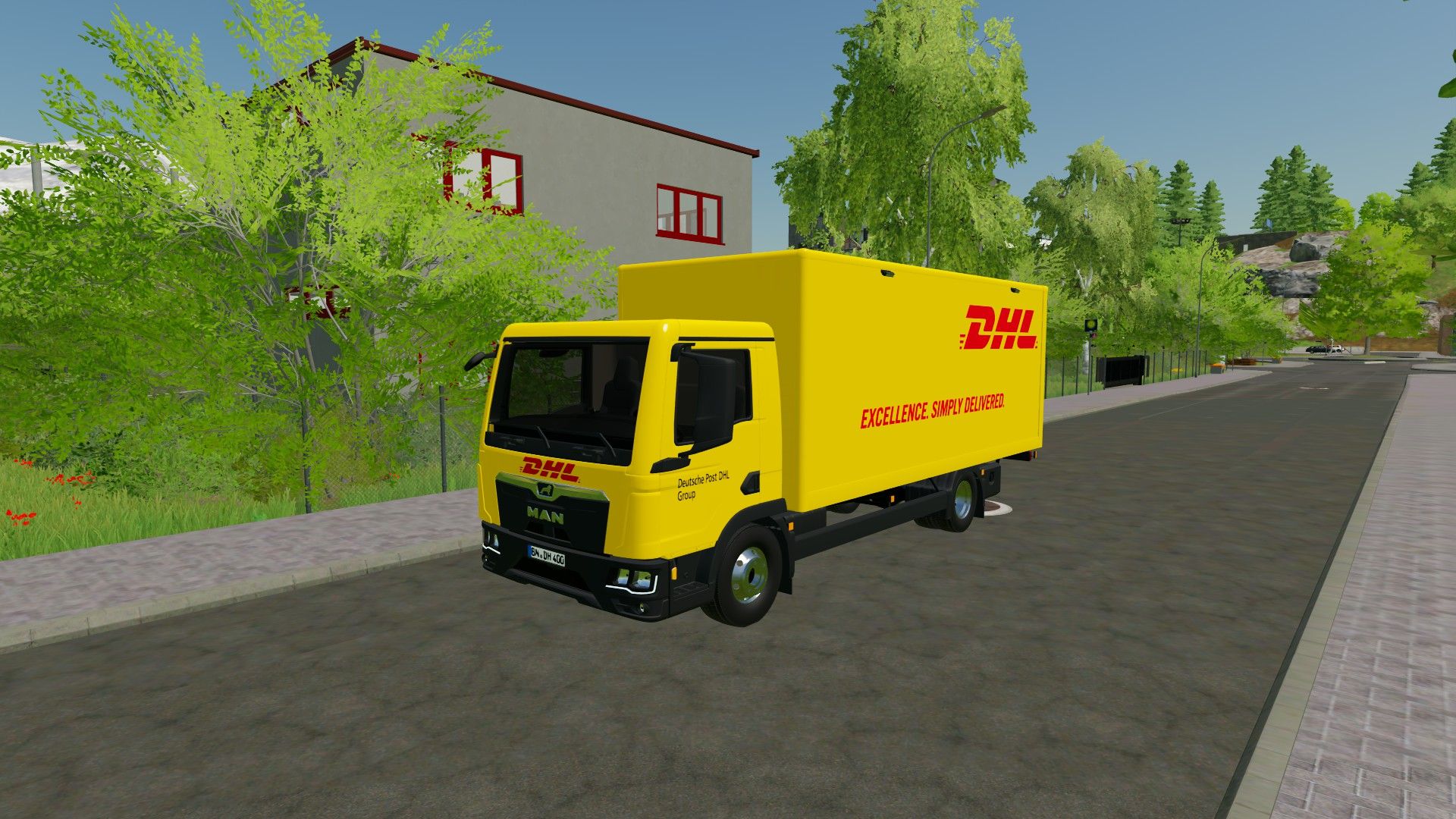 MAN TGL DHL LKW