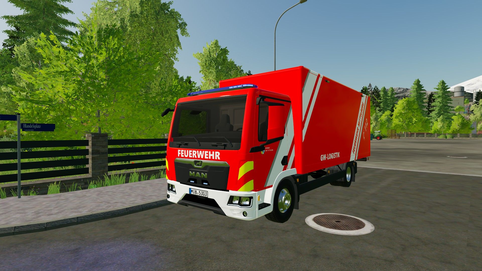 MAN TGL GW-L from the Mittelberg fire department