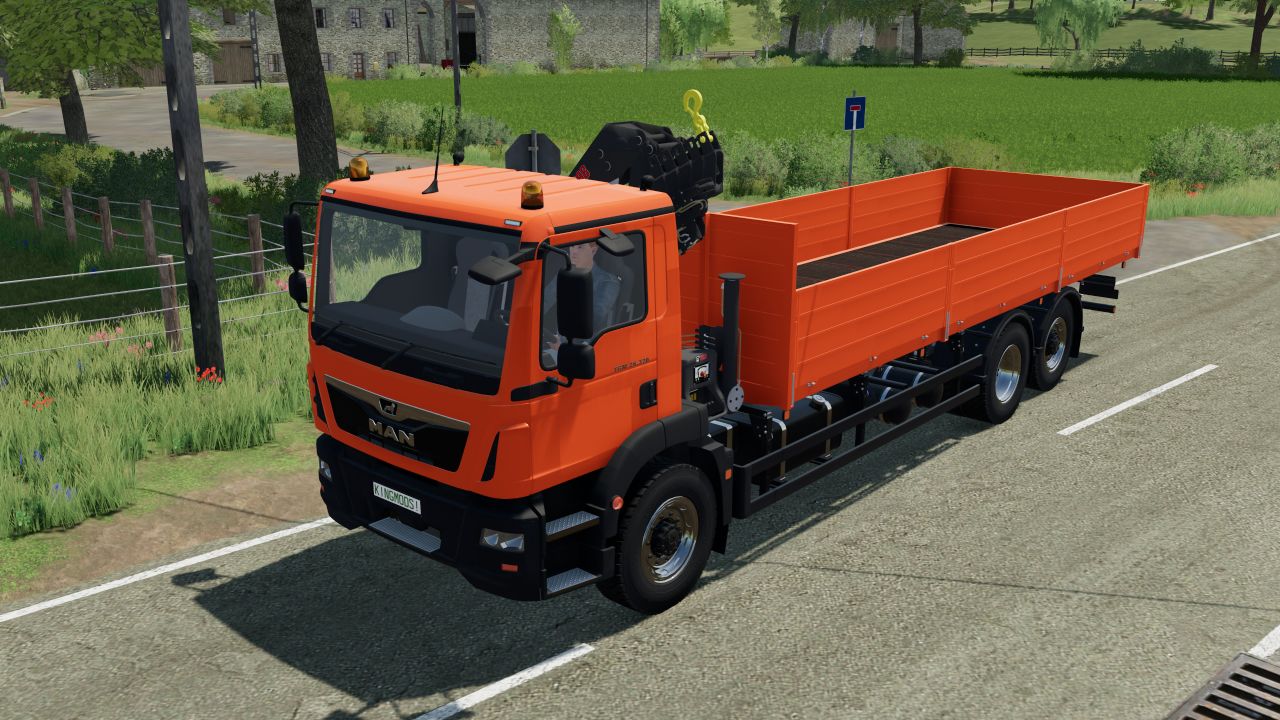 MAN TGM 26.320 6x2 HIAB XS с краном