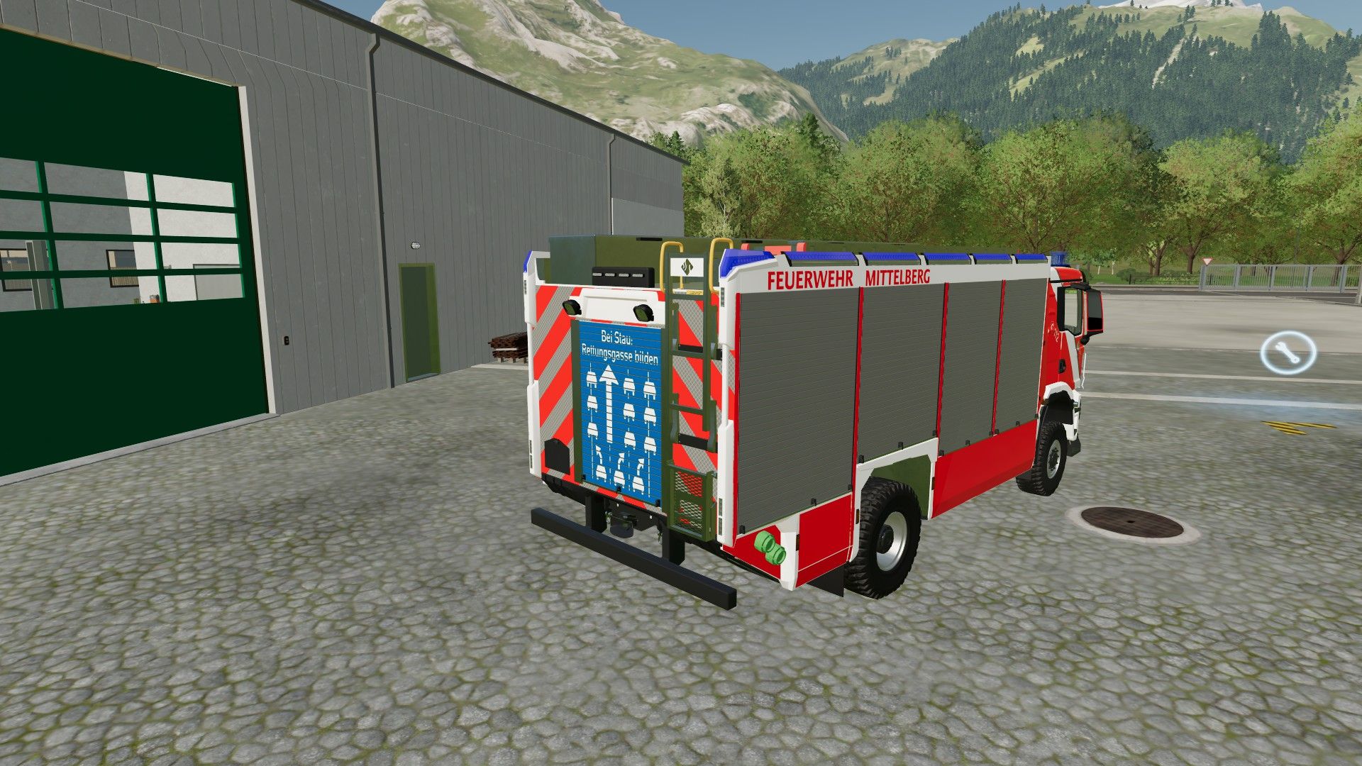 MAN TGM TG3 TLF4000 Bombeiros de Mittelberg