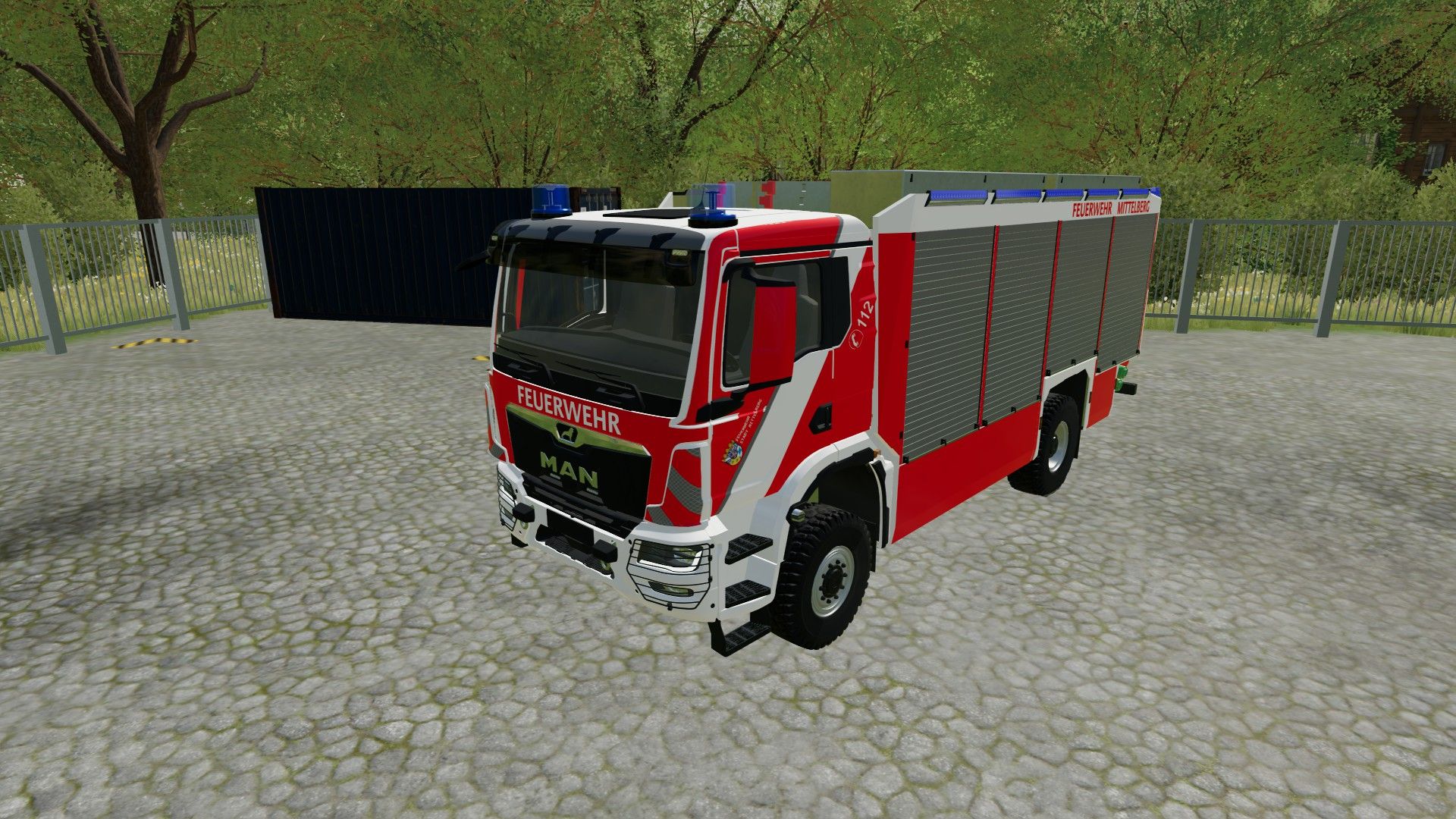 MAN TGM TG3 TLF4000 Service d'incendie de Mittelberg
