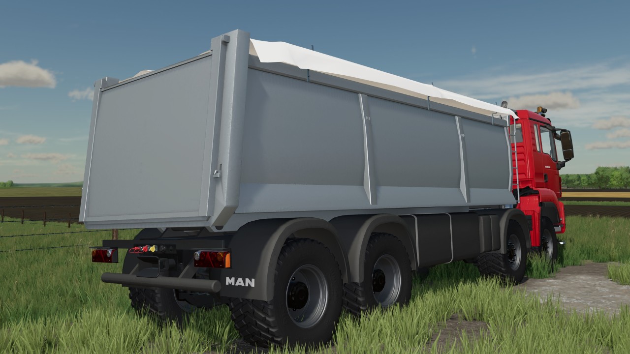 Man Tgs 18,500 Tipper Modified 8X8