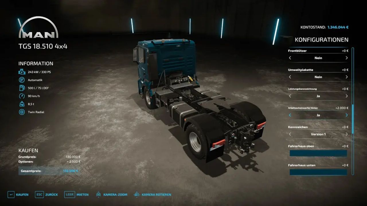 MAN TGS 18.510 4x4