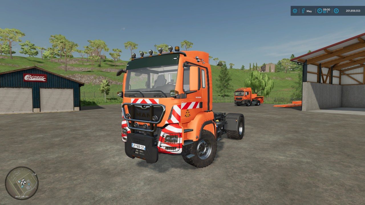 MAN TGL 12.220 Autotransporter FS22 - KingMods