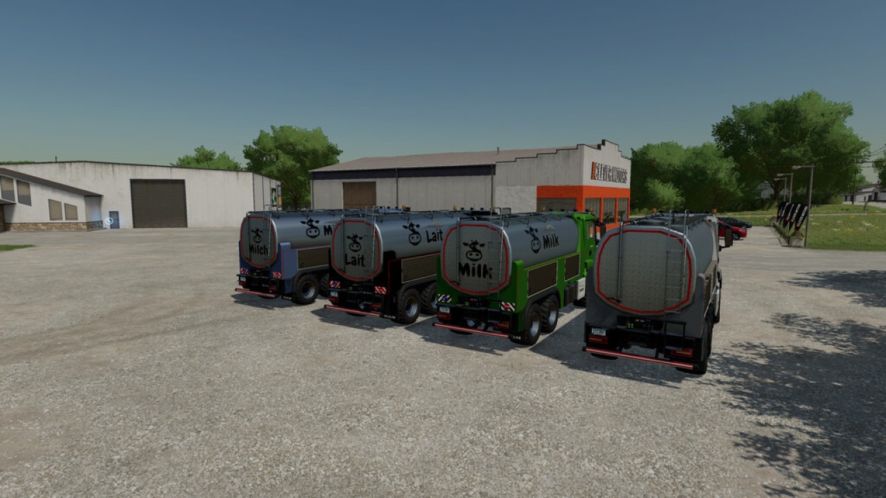 MAN TGS Camion Laitier