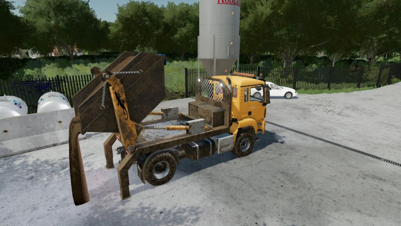 MAN TGS Skip Loader