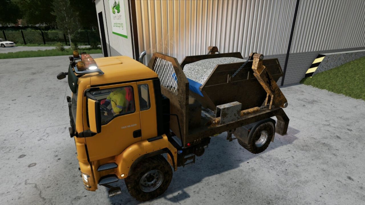 MAN TGS Skip Loader