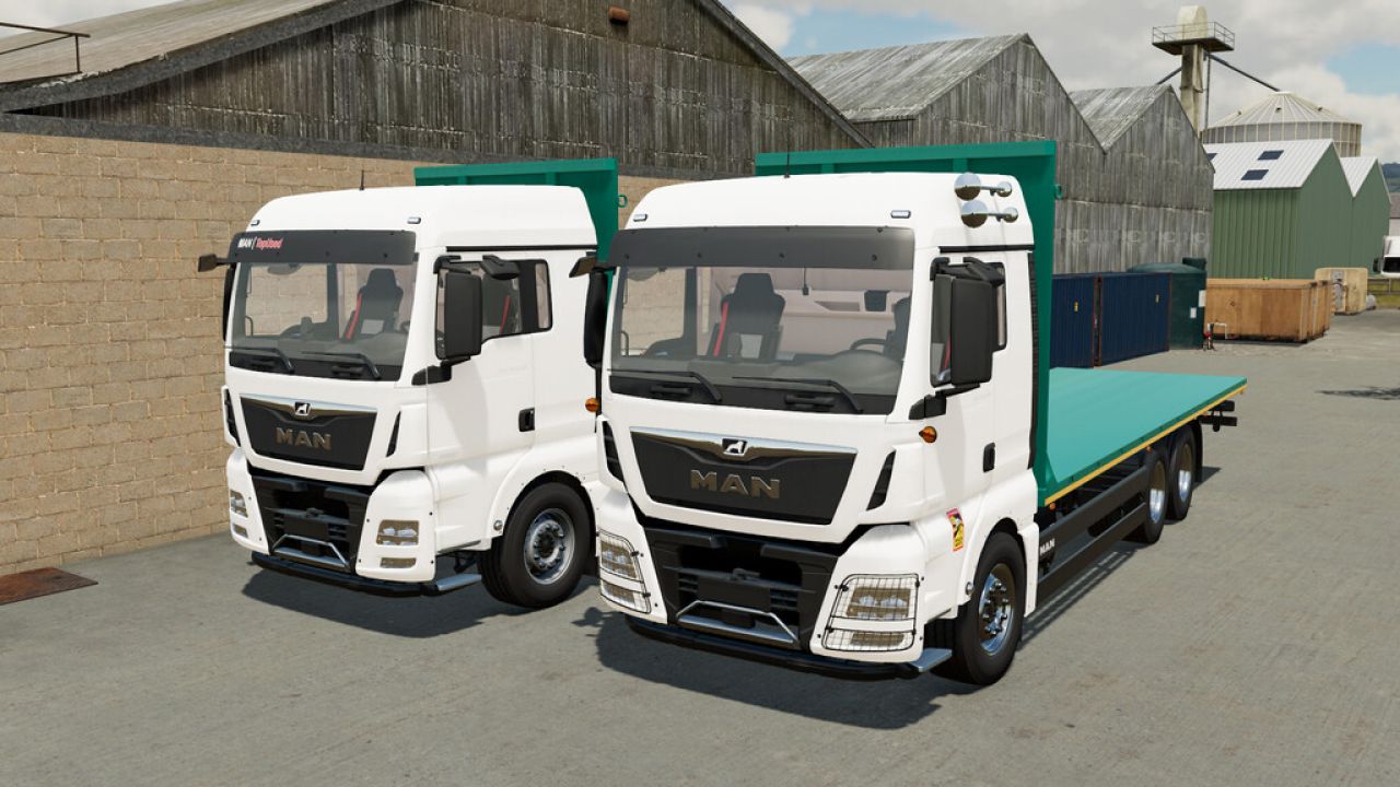 MAN TGX 26.640 Straw Bale