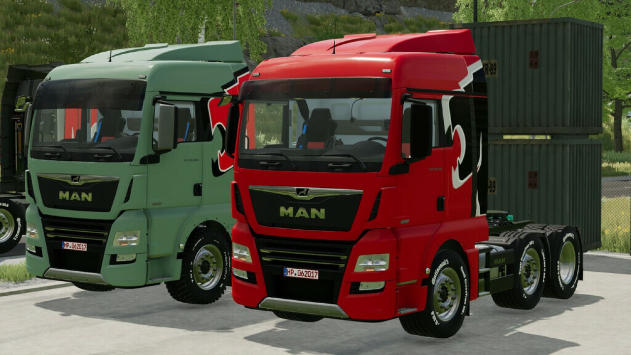 Пакет грузовиков MAN TGX