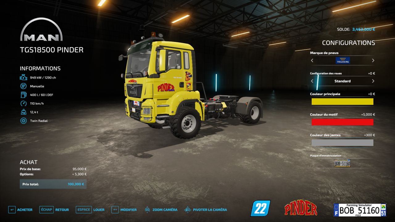 MAN truck (PINDER circus)