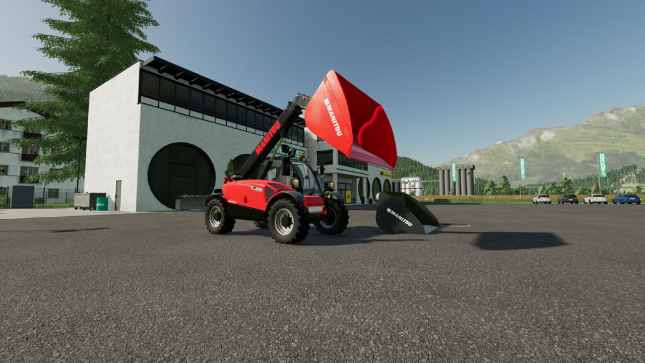 Manitou Agri Shovel