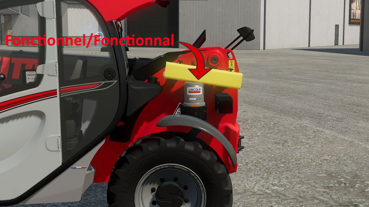Manitou MLT 625 Grease Addon