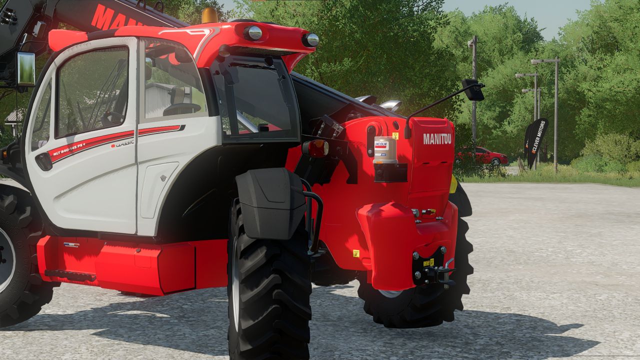 Manitou MLT 840 Grease Addon