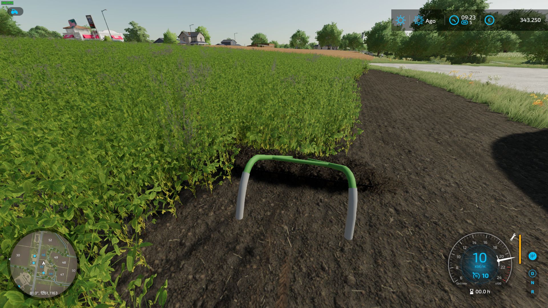 Handmatige cultivator
