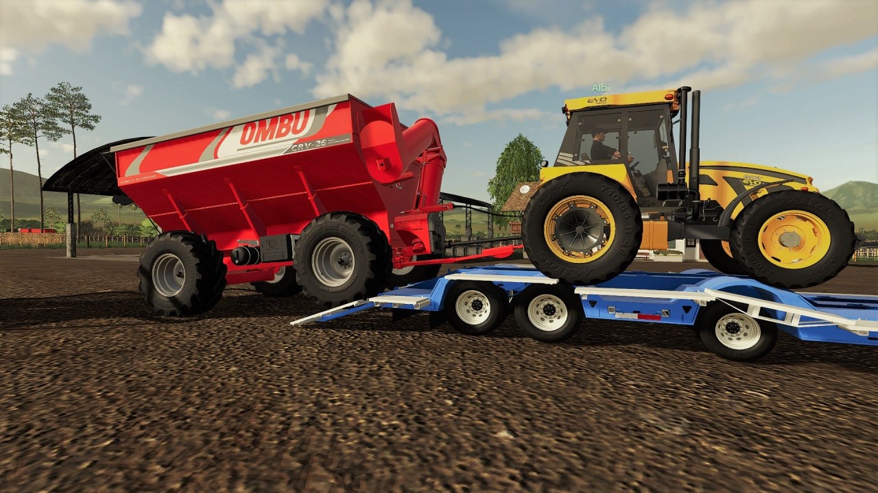 Remorque transporteur Marcelini FS22