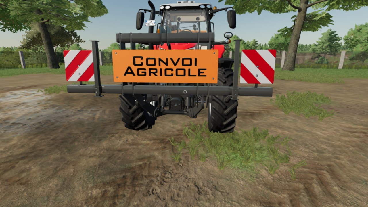 Masse convoi agricole 