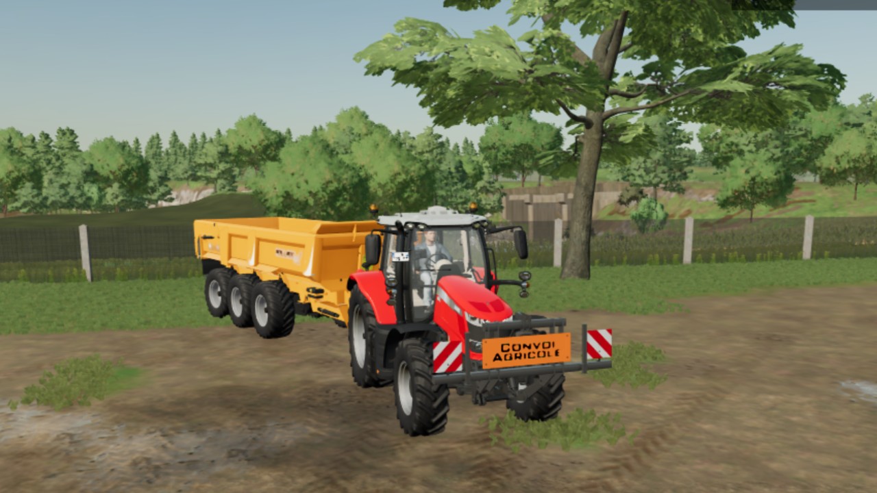 Masse convoi agricole 