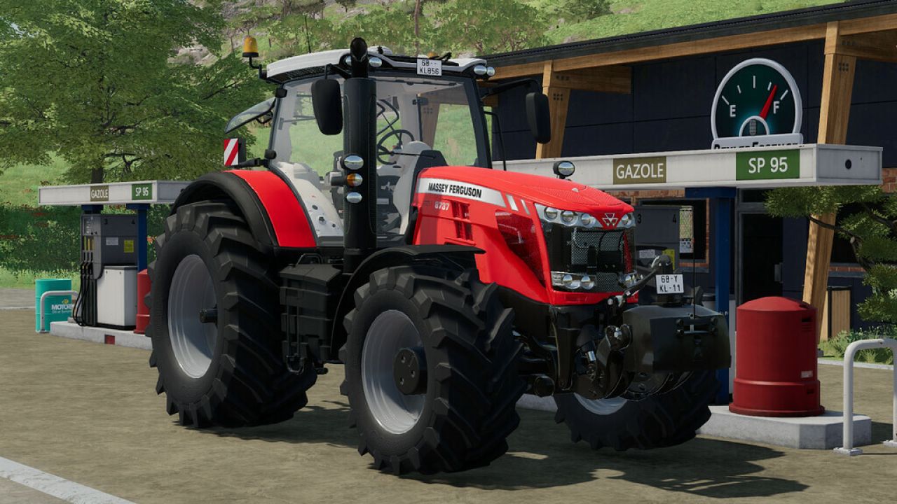 Massey-Ferguson 7600-7700 Großes Fahrgestell