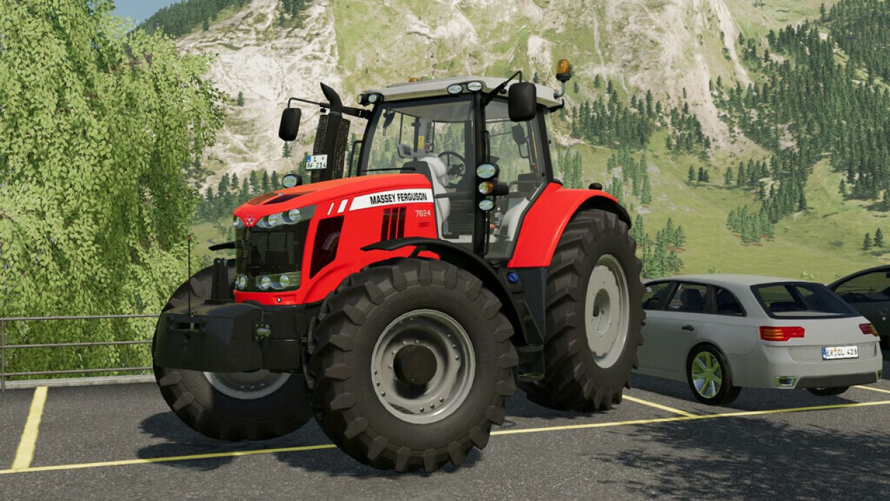 Massey-Ferguson 7600-7700 Großes Fahrgestell