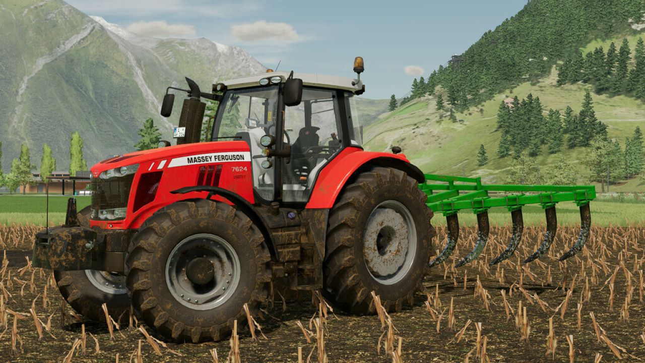 Massey-Ferguson 7600-7700 Duże podwozie