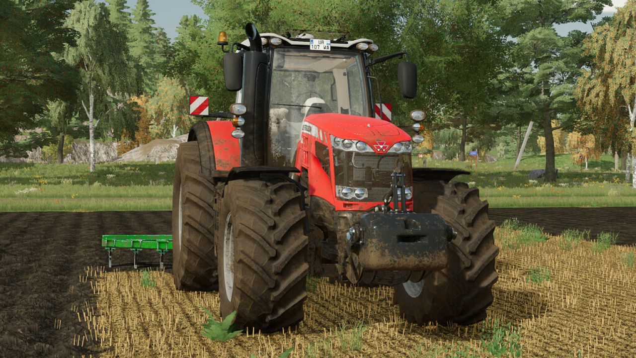 Massey-Ferguson 7600-7700 Duże podwozie