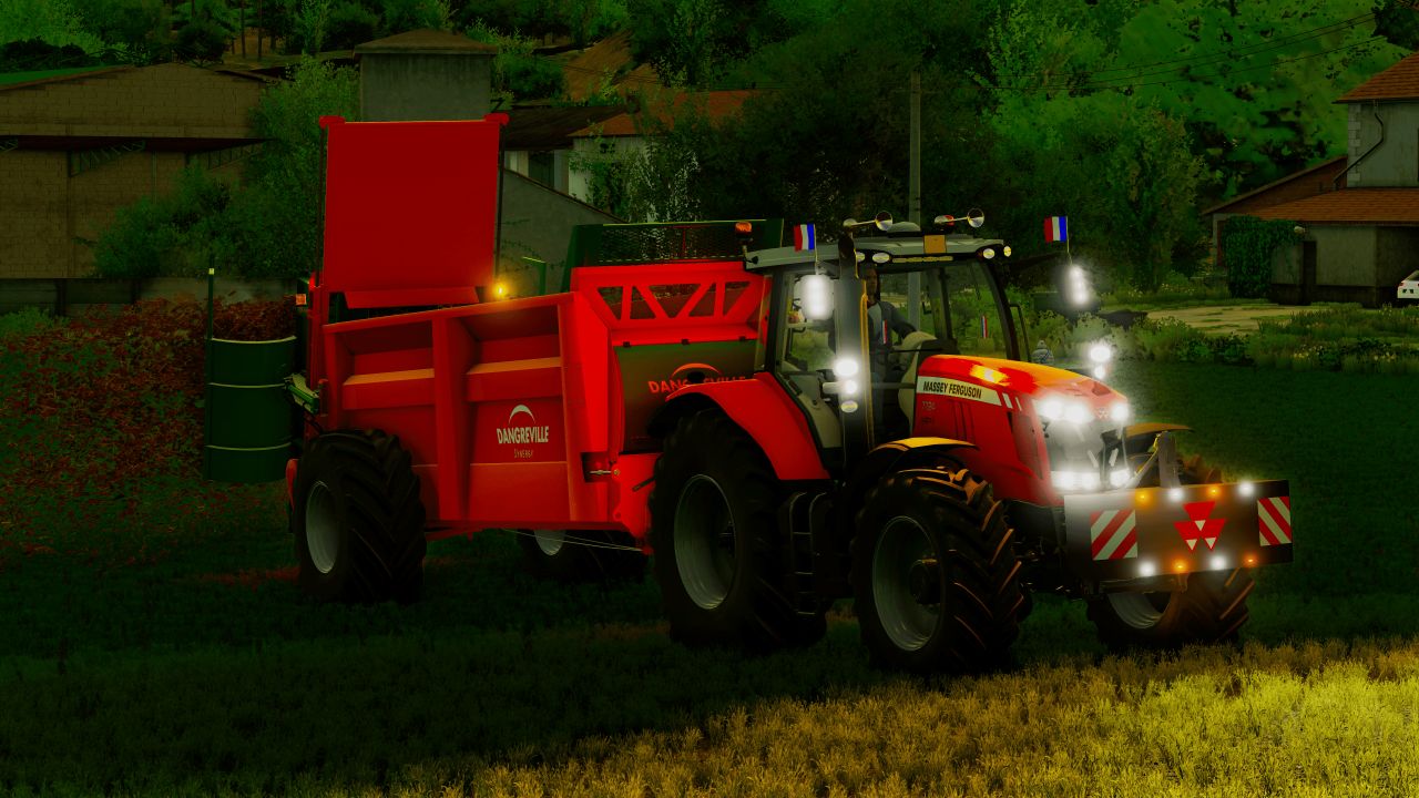 Massey Ferguson 7724 + Bumper IRL