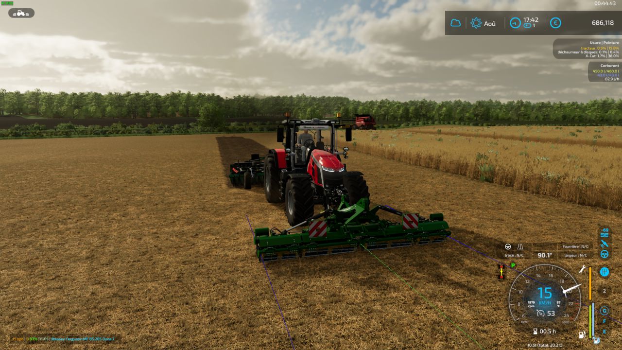 Massey Ferguson 8s FS22 - KingMods