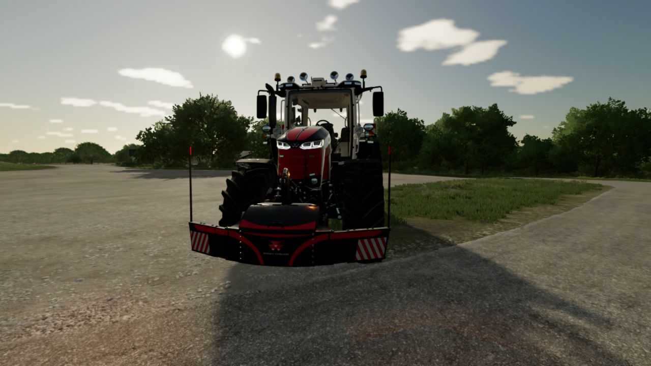 Massey Ferguson 8S Black & Red