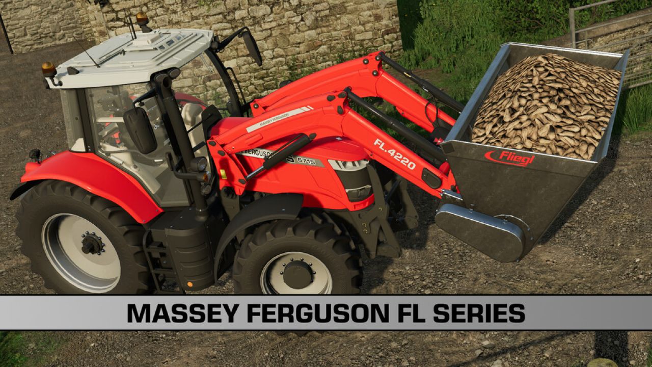 Caricatore frontale Massey Ferguson serie 2023