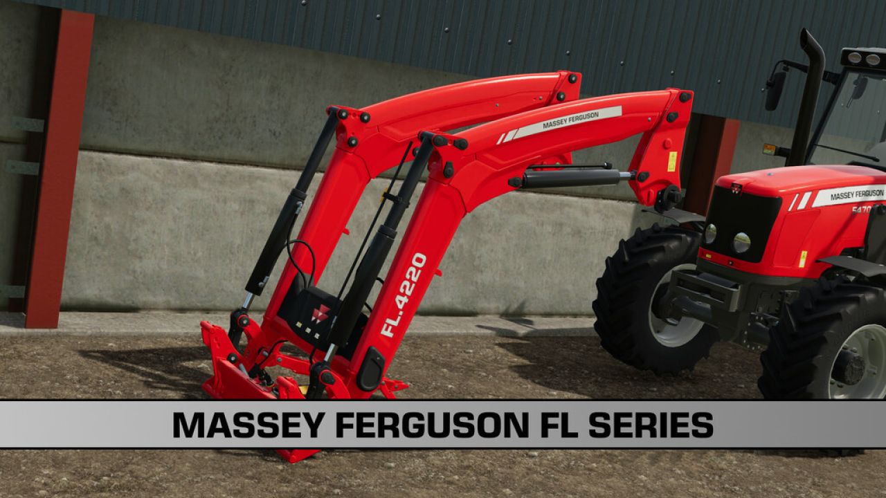 Cargador frontal Massey Ferguson Serie 2023