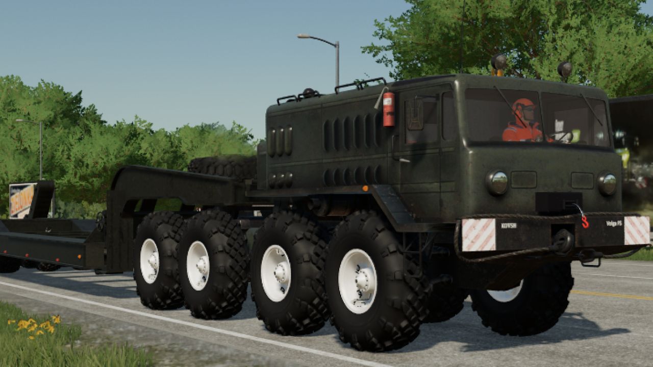 MAZ 537 with trawl