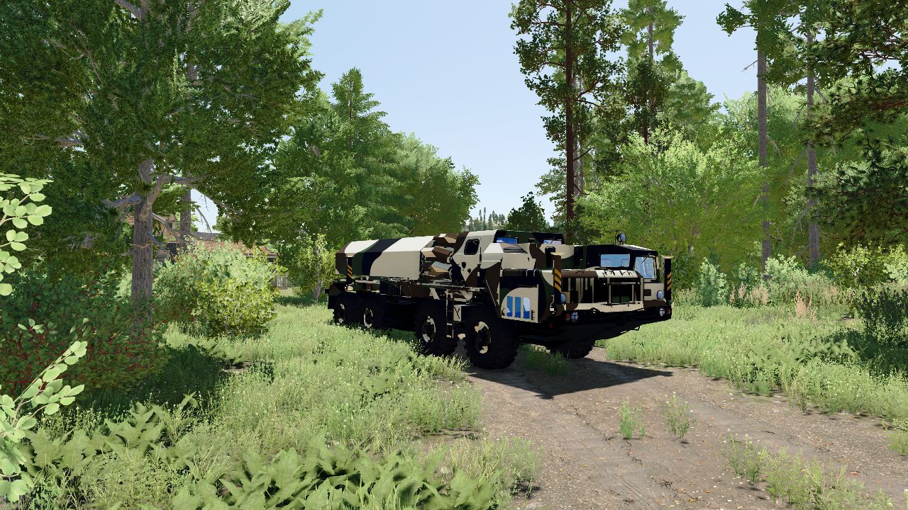 MAZ-543 / MAZ-7310 ciężki pojazd wielozadaniowy (konfiguracja wyrzutni rakiet / TEL)