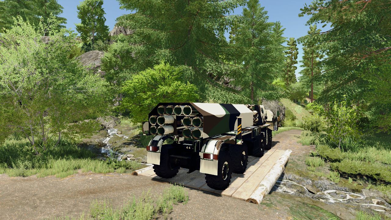 MAZ-543 / MAZ-7310 ciężki pojazd wielozadaniowy (konfiguracja wyrzutni rakiet / TEL)