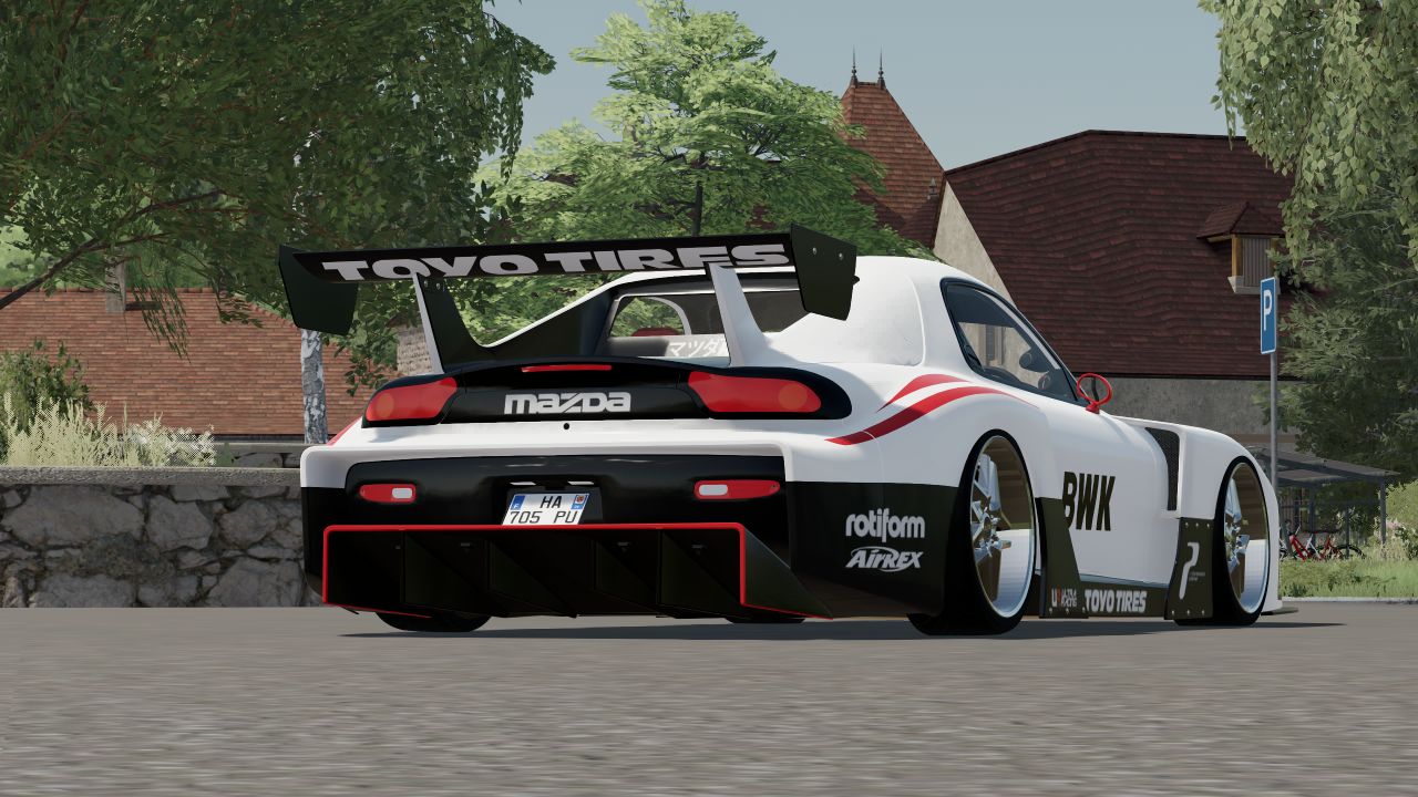 Mazda RX-7 FD Kit LibertyWalk Silhouette