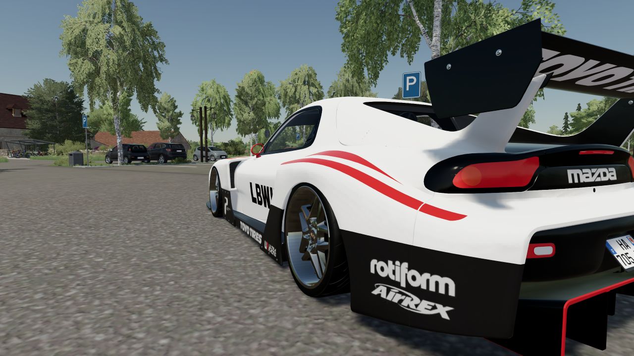 Mazda RX-7 FD Kit LibertyWalk Silhouette