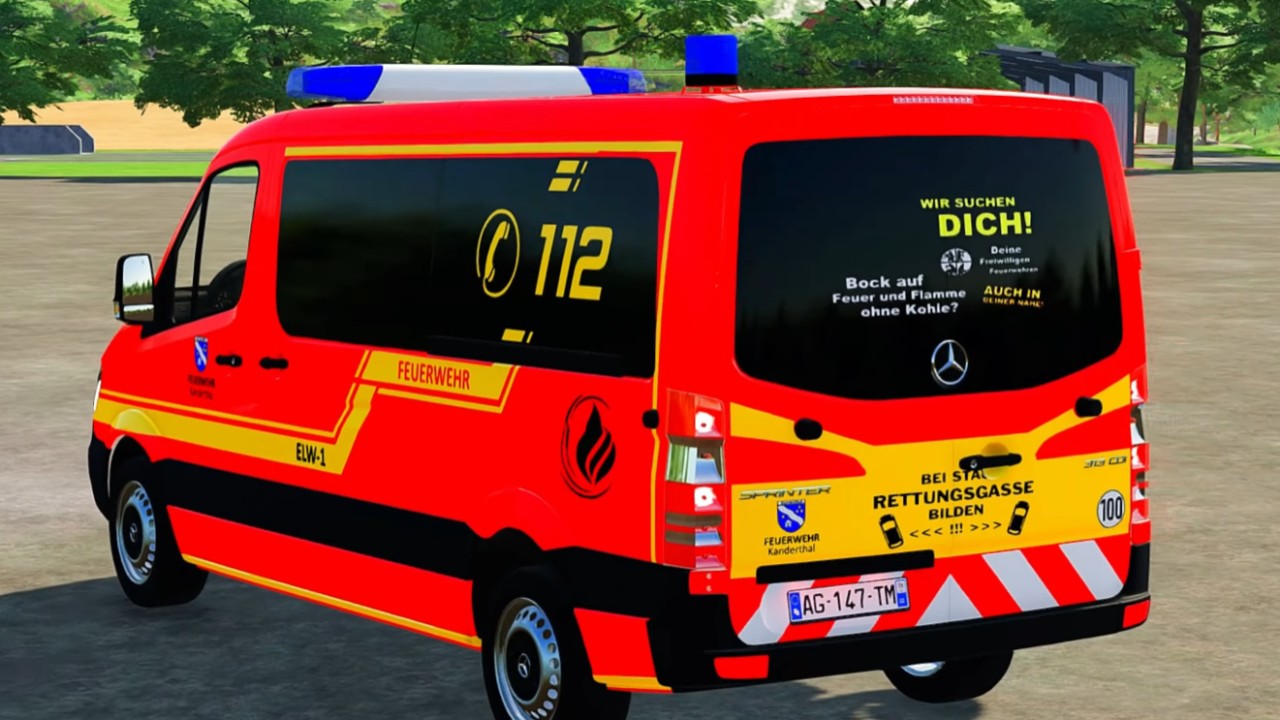 MB Sprinter command vehicle Kanderthal 2022