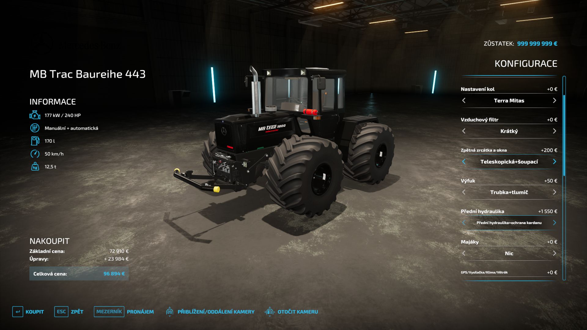 MB Trac 443