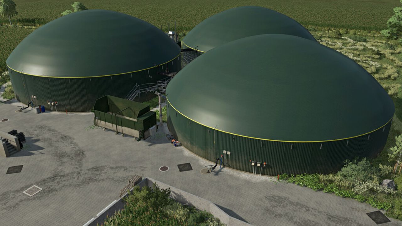 Paquete de planta de biogás mediana