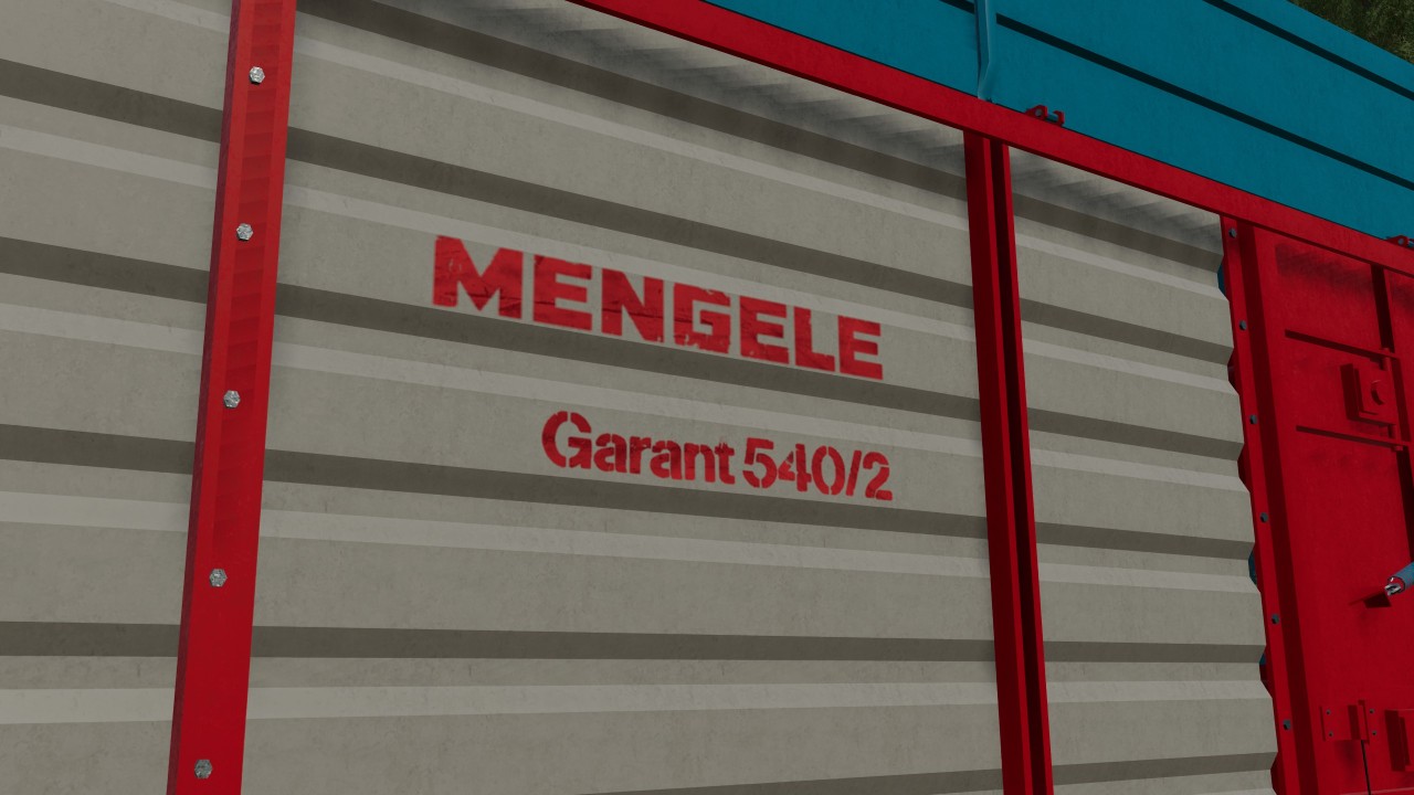 Mengele Garant 540/2 loader wagon